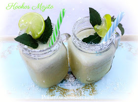 #coconutmojito #drinkki #kesäjuoma #kookosjuoma #alpro #rum #resepti