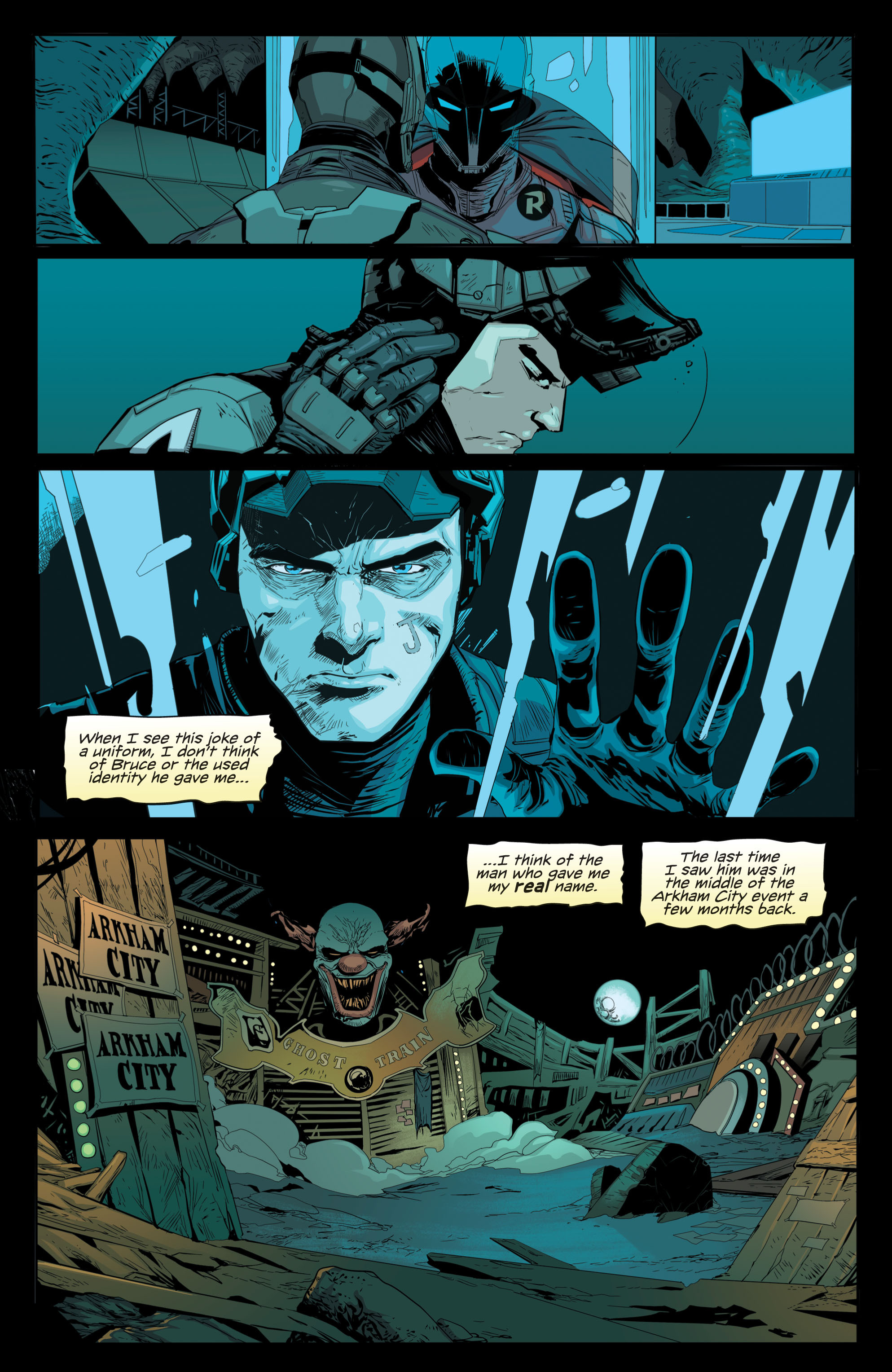 Read online Batman: Arkham Knight: Genesis comic -  Issue #6 - 8