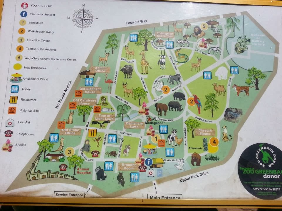 mary's booth Johannesburg Zoo