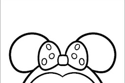 Coloring pages for kids free images: Disney Tsum Tsum free