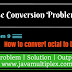 How to convert Octal number to Binary number in Java?