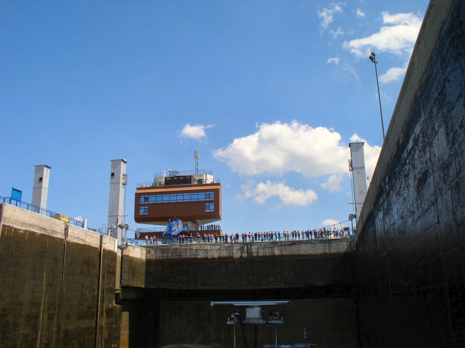 Come Go Abroad with Me: Gabcikovo Lock on the Danube River