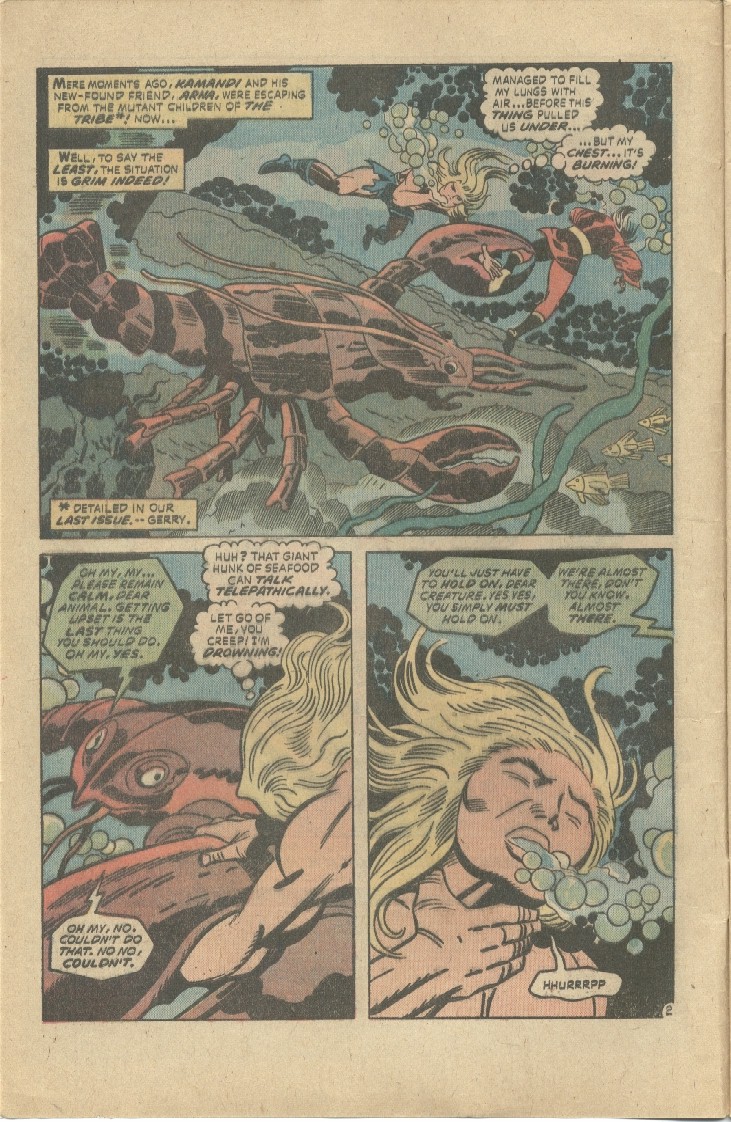 Read online Kamandi, The Last Boy On Earth comic -  Issue #39 - 3