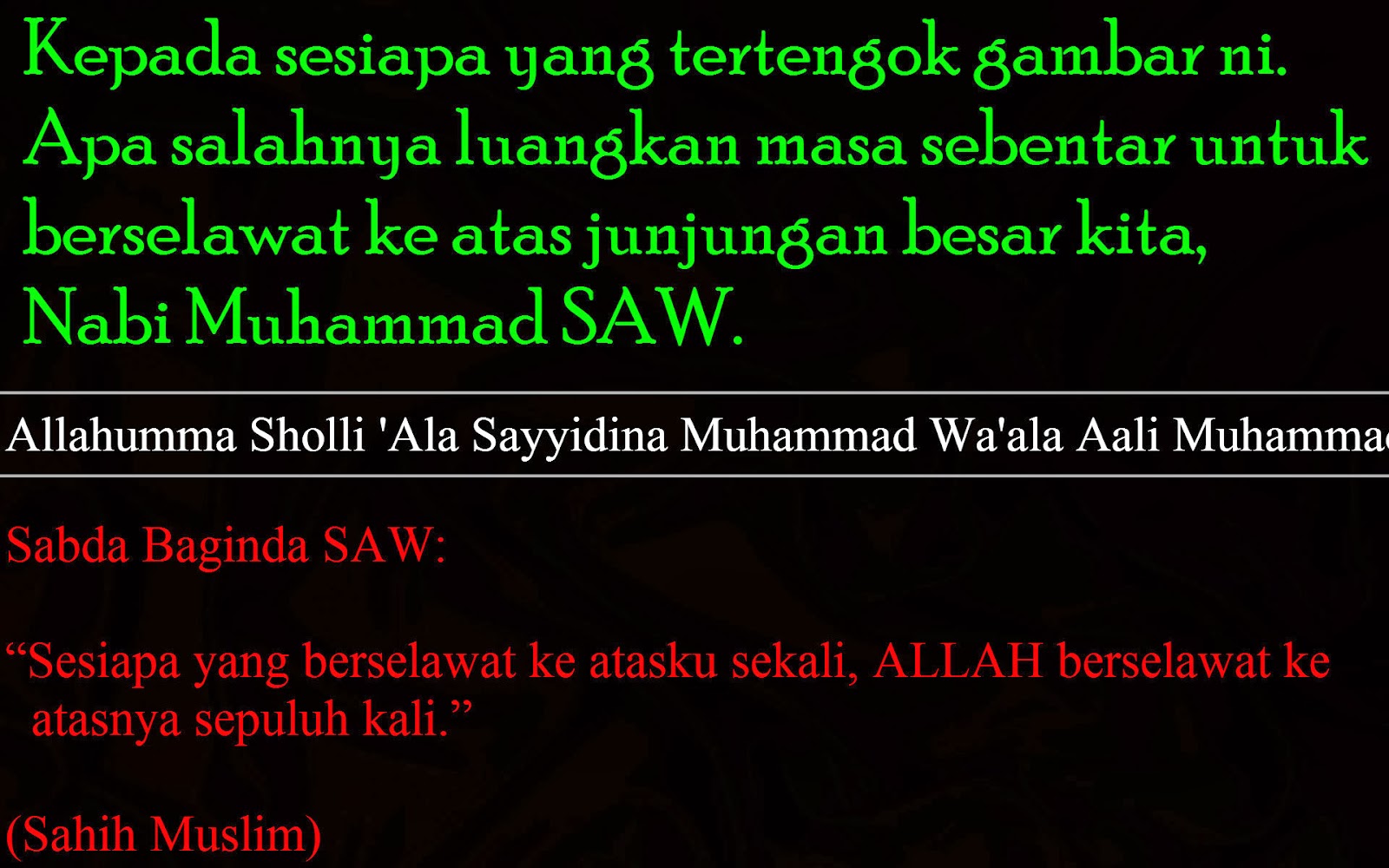 ISLAM ITU INDAH & MUDAH Berselawat Ke Atas Nabi Muhammad SAW