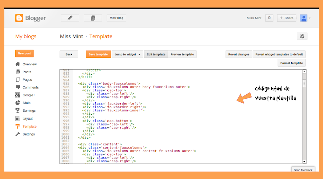 Básico, Básico: Interfaz Blogger - Ilustraciones personalizadas | Miss Mint