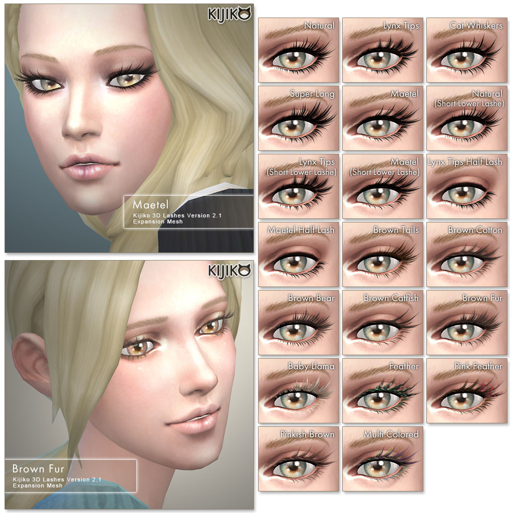 sims 4 alpha cc eyelashes