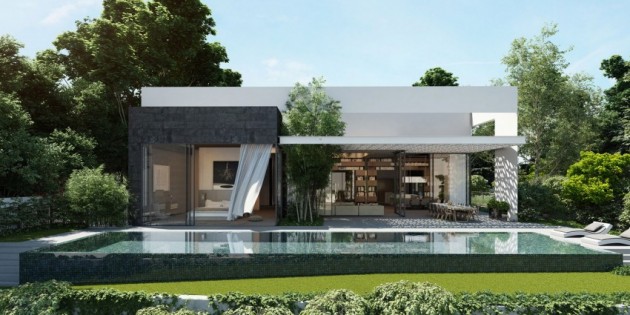 บ้านเดี่ยวชั้นเดียว บ้านเดี่ยวชั้นเดียว