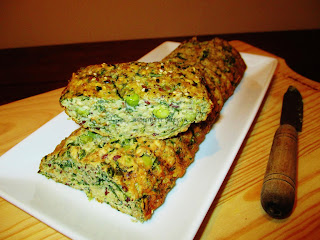 Torta de Maca, ervilhas e espinafres Torta de espinafres