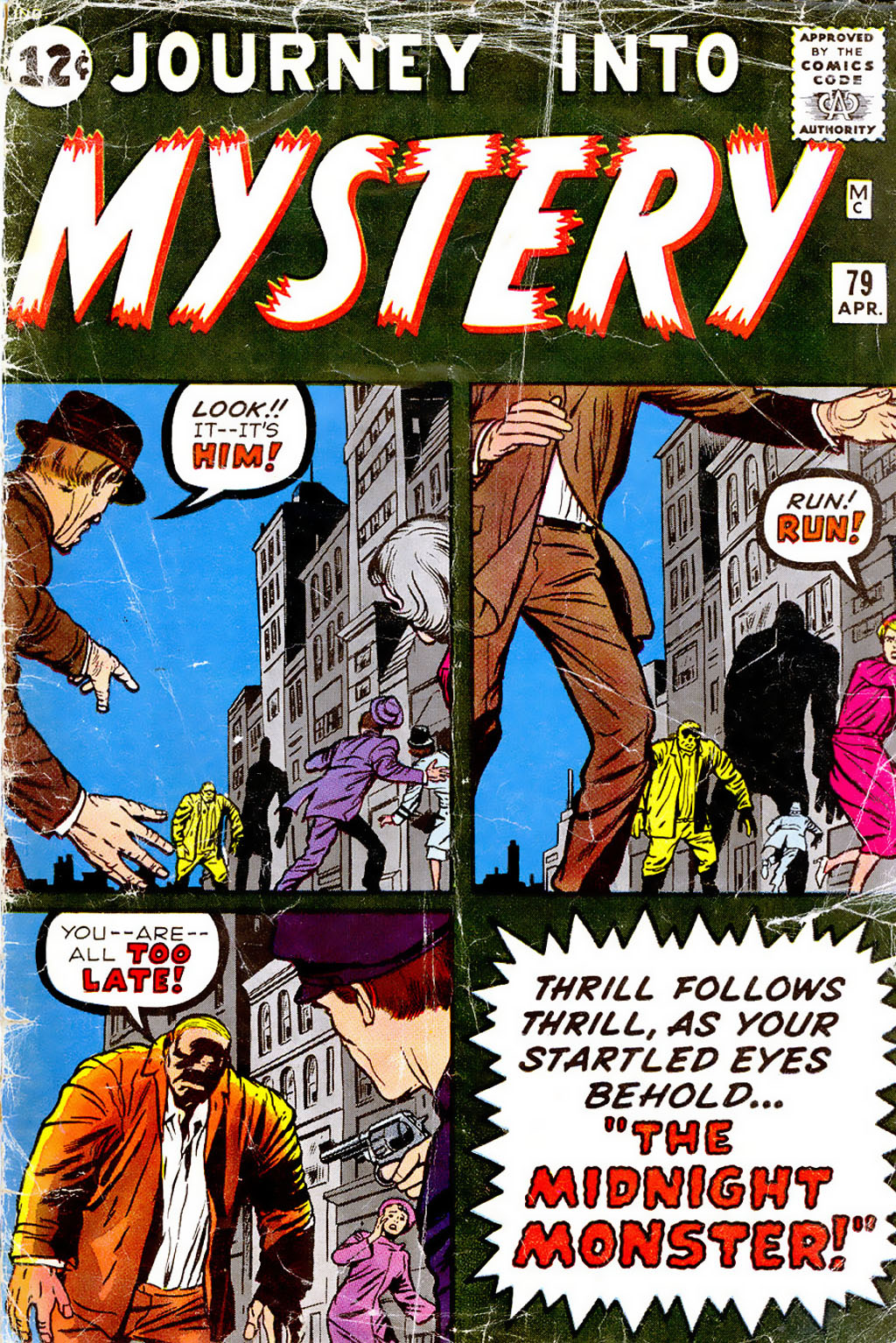 Read online Journey Into Mystery (1952) comic -  Issue #79 - 1