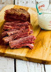 corned beef horseradish pressure sauce cooker creamy kalynskitchen kitchen recipe