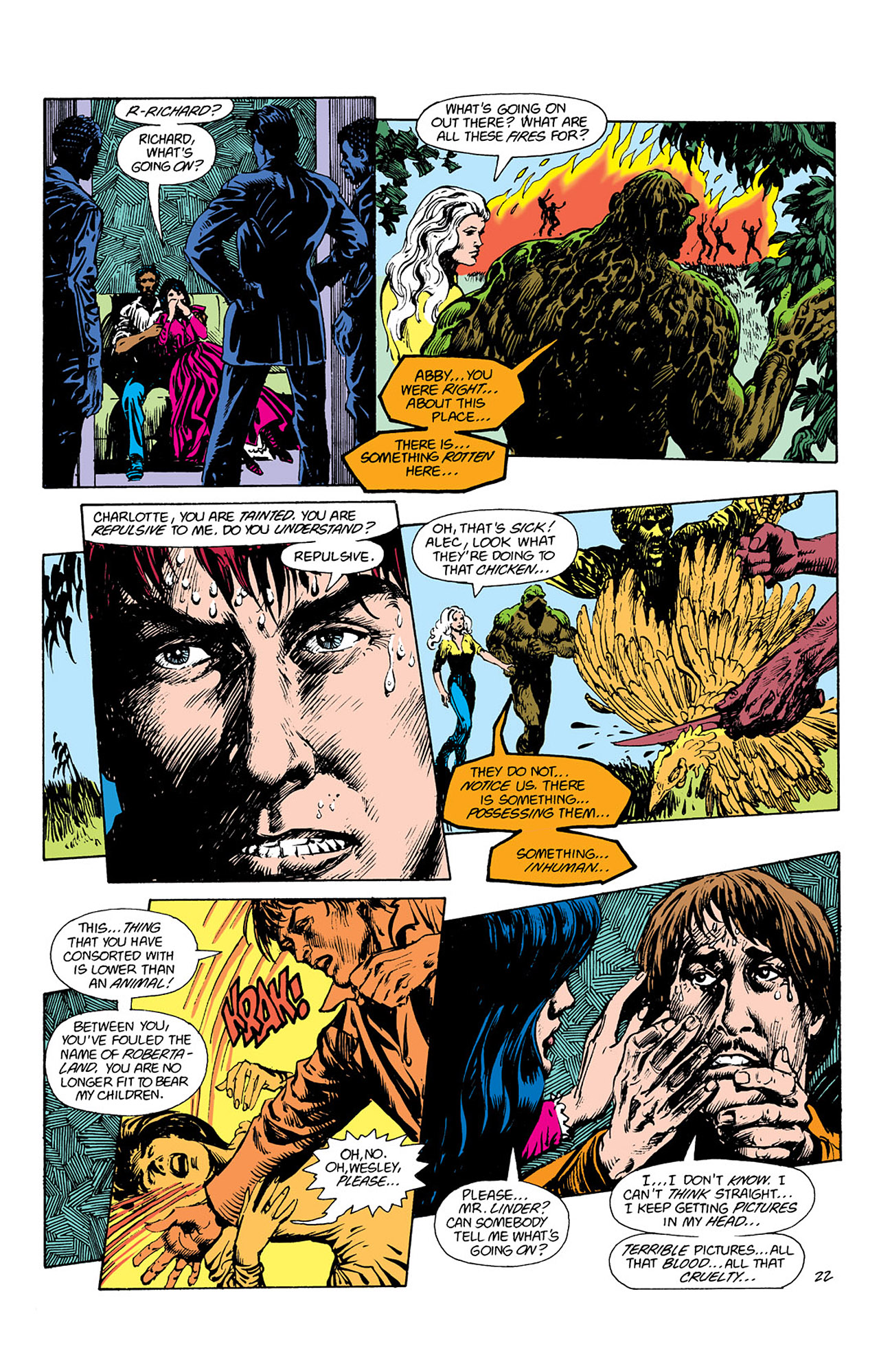 Swamp Thing (1982) Issue #41 #49 - English 22