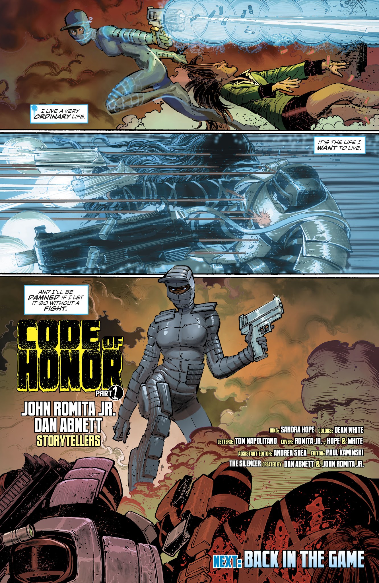 Read online The Silencer comic -  Issue #1 - 23