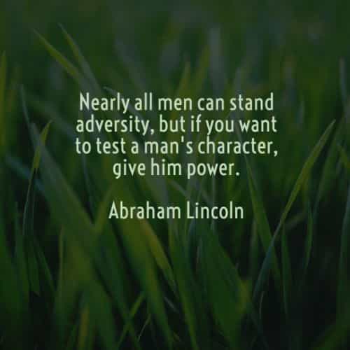 Famous quotes and sayings by Abraham Lincoln