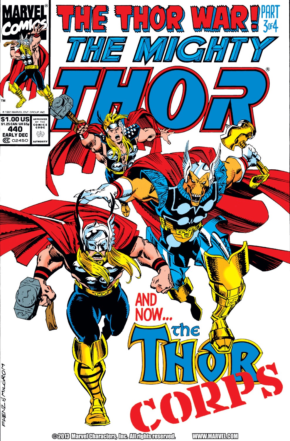 Read online Thor (1966) comic -  Issue #440 - 1