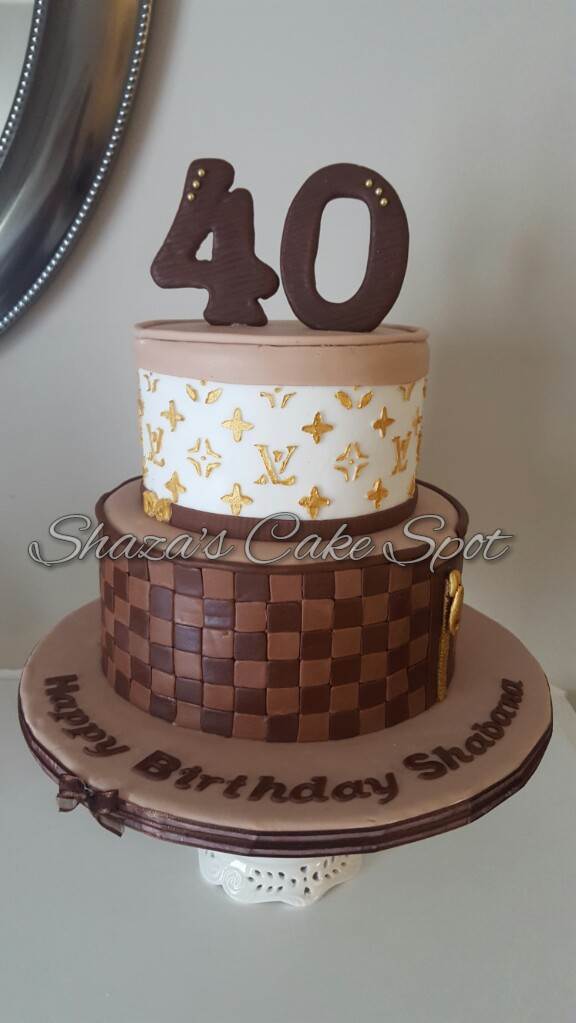 Louis Vuitton Birthday Cake Design Was A Copy Of A Cake T Flickr