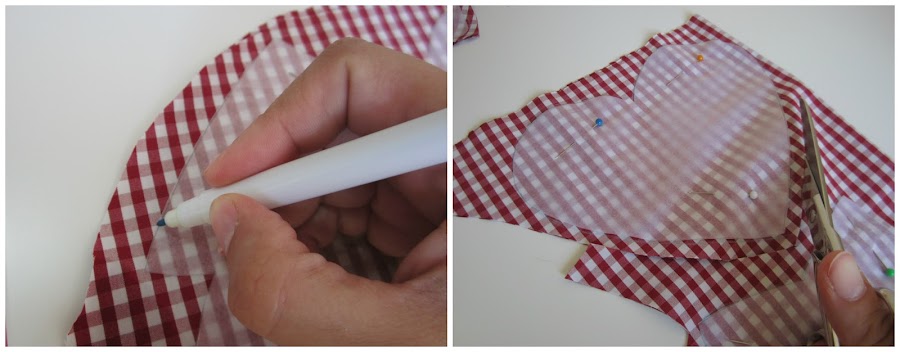 mis nancys, mis peques y yo, tutorial DIY adornos Navidad, cortar a 1 cm del borde