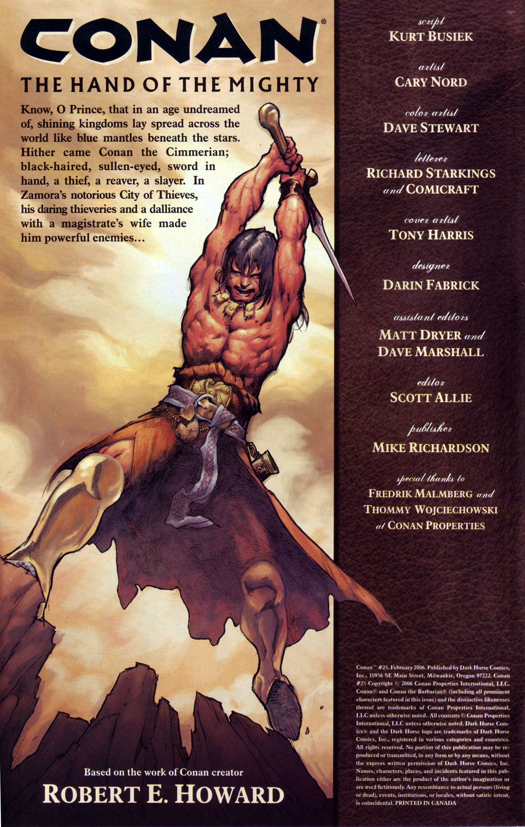 Read online Conan (2003) comic -  Issue #25 - 2