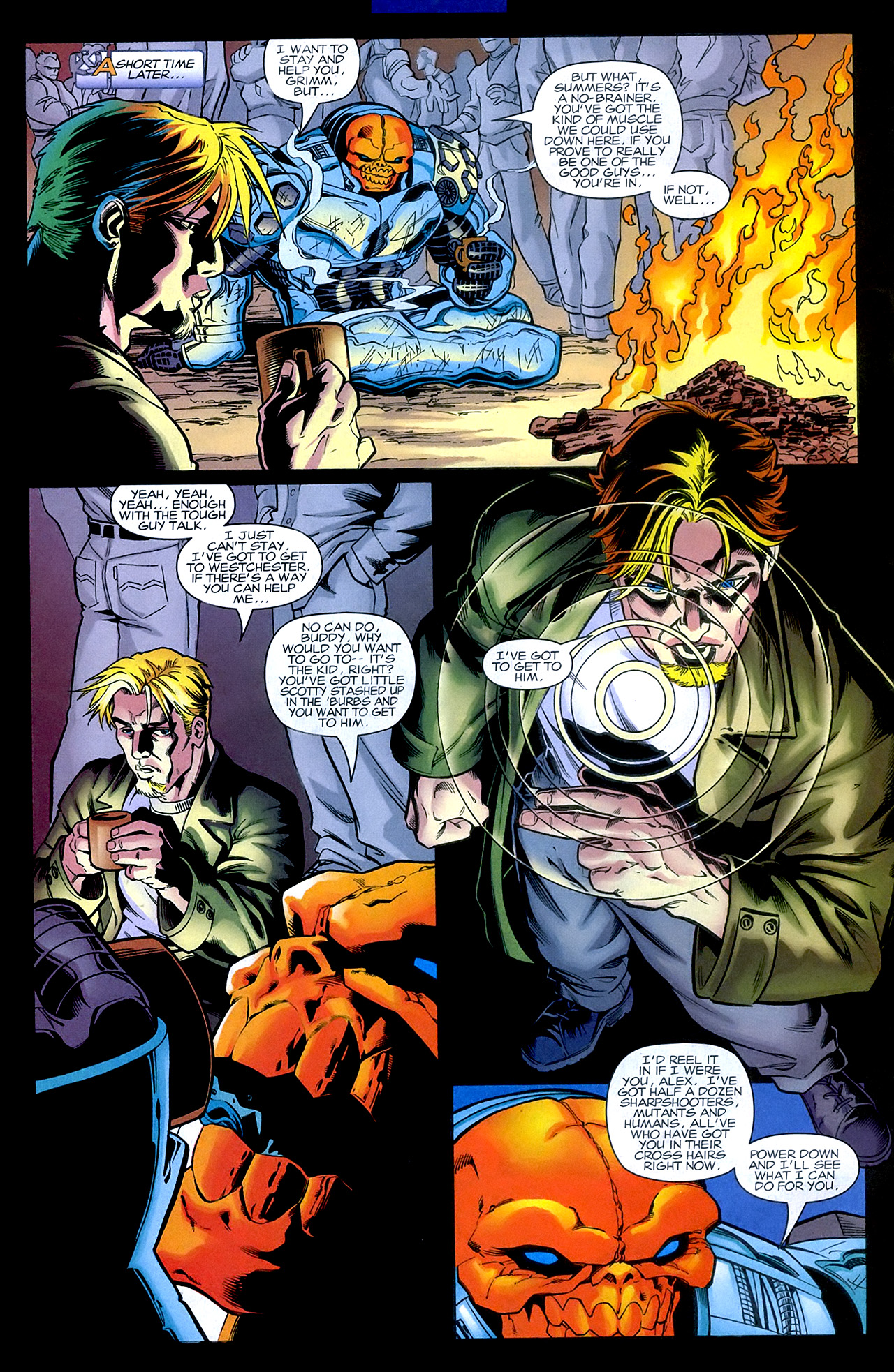 Read online Mutant X comic -  Issue #9 - 14