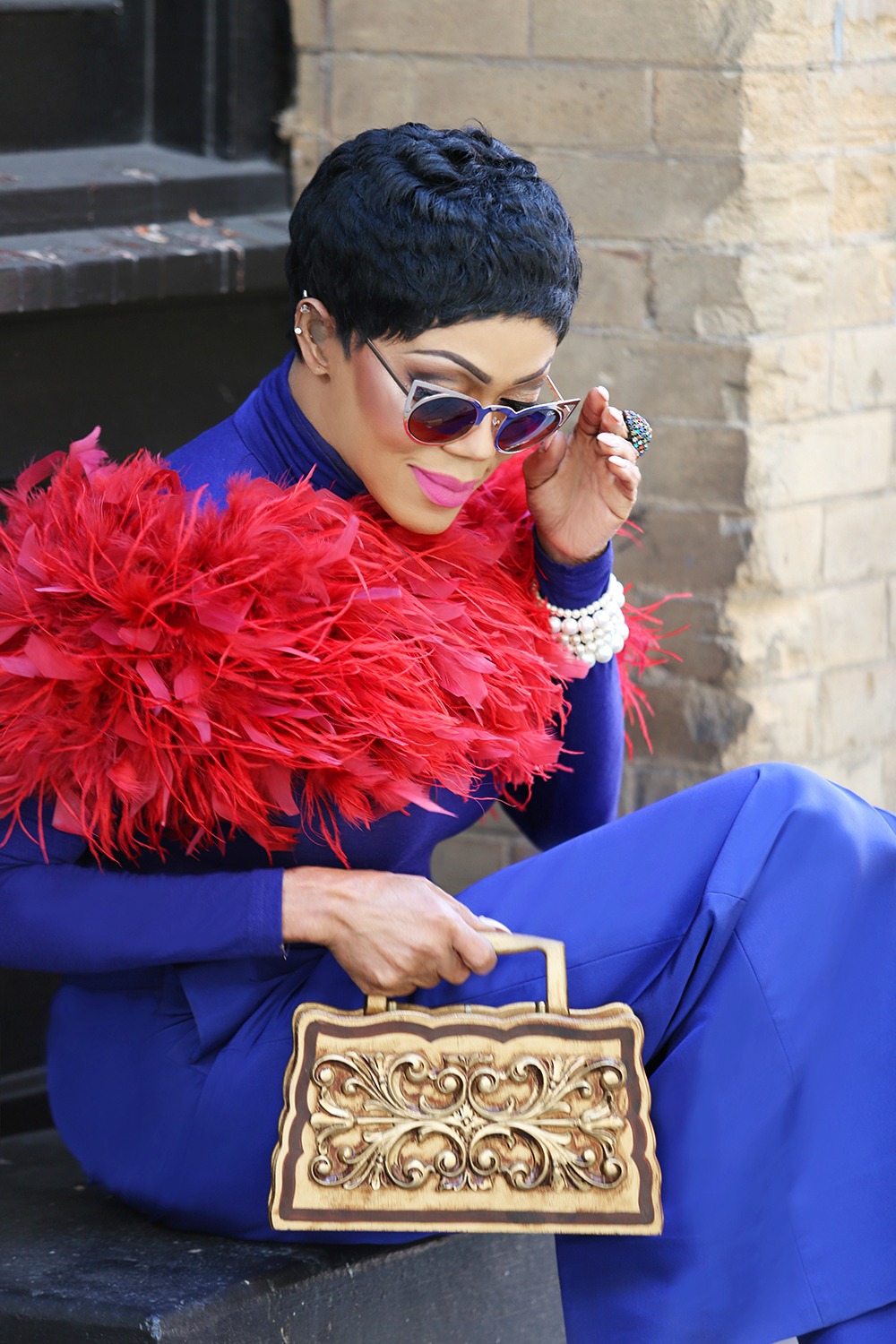 The Blues Never Felt So Good | Fashionably Idu