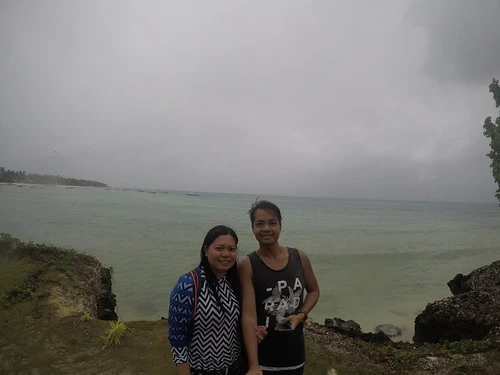 Cliff-diving in Bantayan Island
