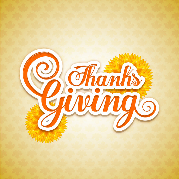 Card for Thanksgiving Day Free Vector