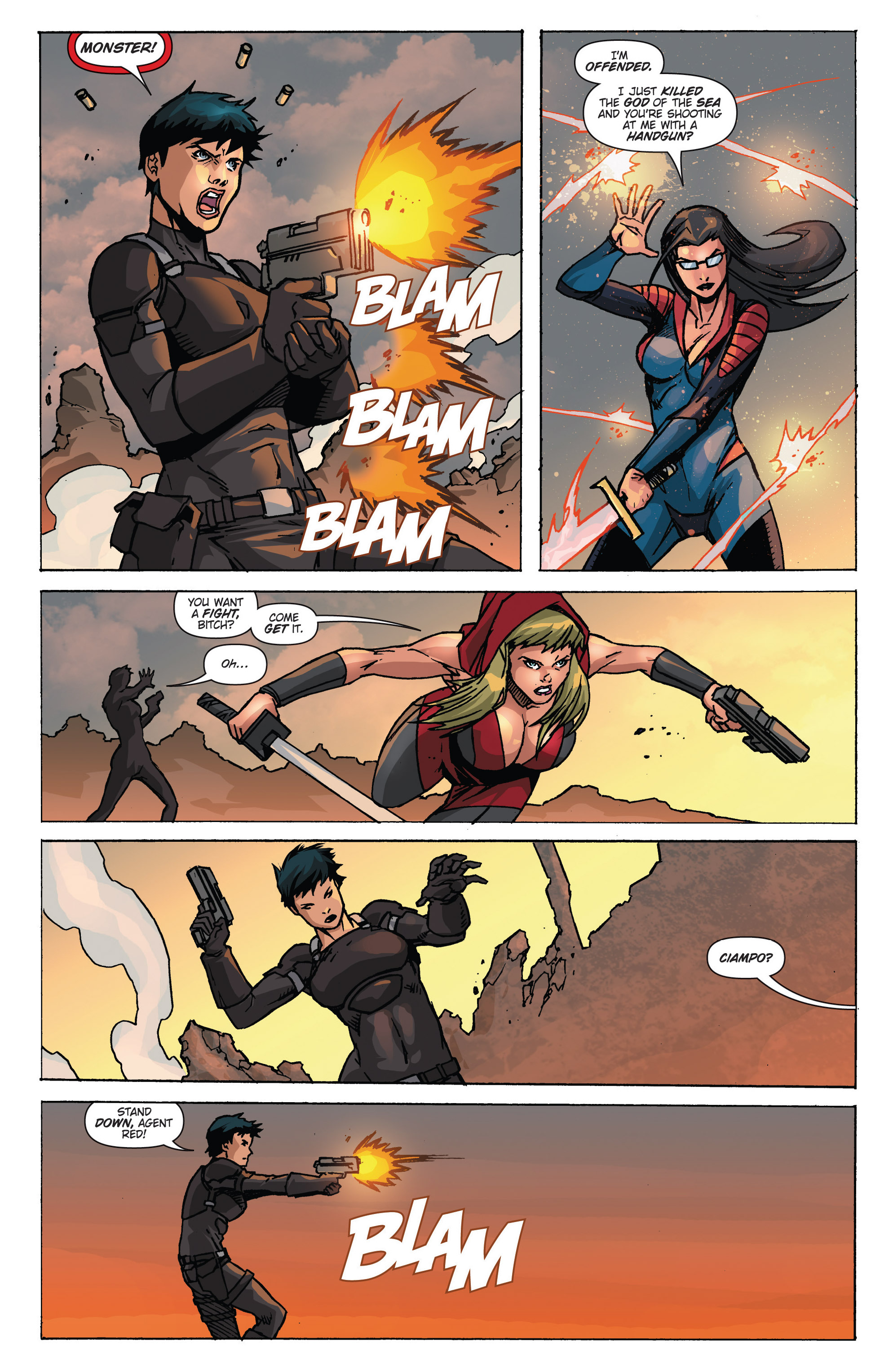 Read online Grimm Fairy Tales presents Realm Knights: Age of Darkness comic -  Issue # Full - 30