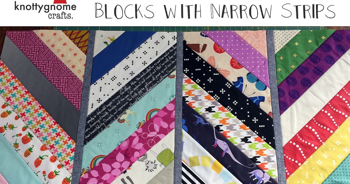 knottygnome crafts Tutorial Joining Quilt As You Go Blocks with