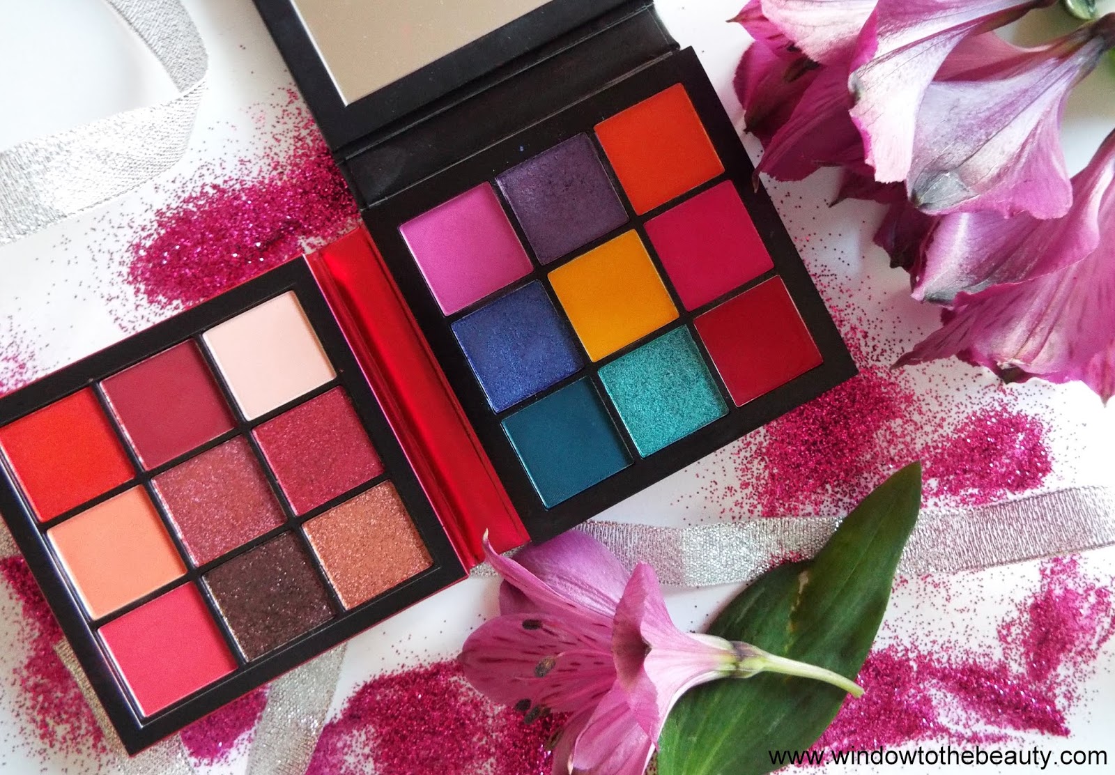 Window to The beauty Huda Beauty Ruby Obsessions Palette