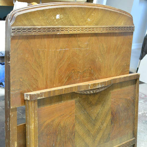 How To Get SOLD On The Unsellable Art Deco Headboard Bench