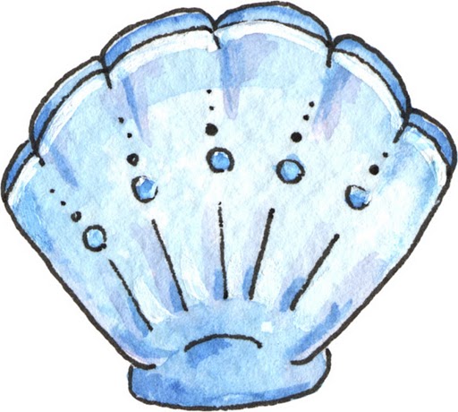 dibujos conchas de mar imprimir-Colorear dibujos,letras, Actividades  infantiles