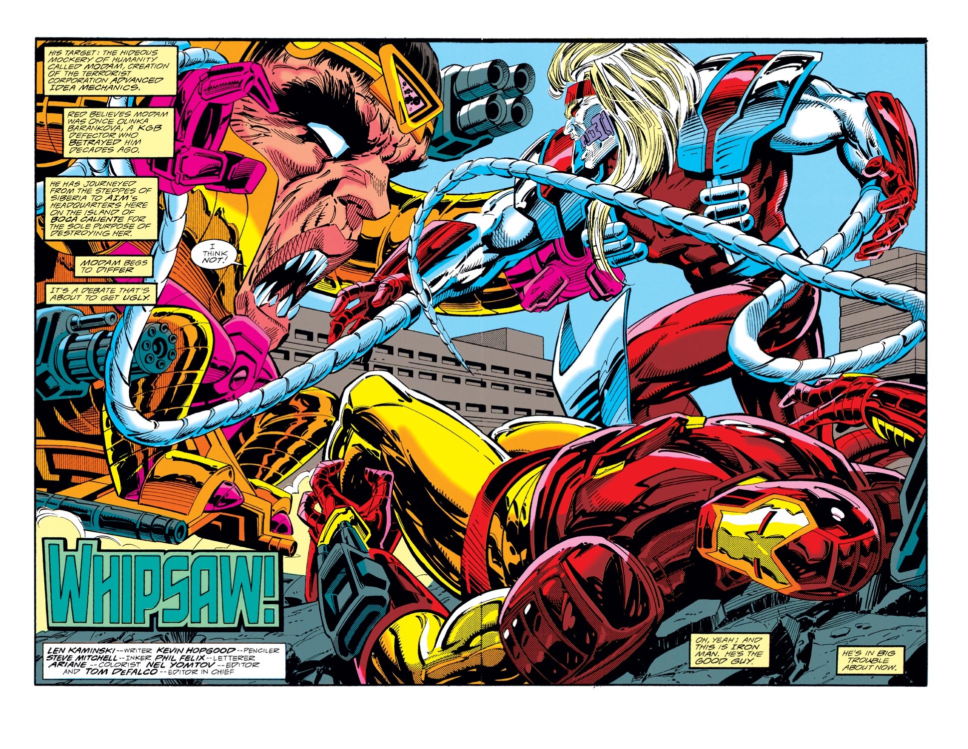 Read online Iron Man (1968) comic -  Issue #297 - 3