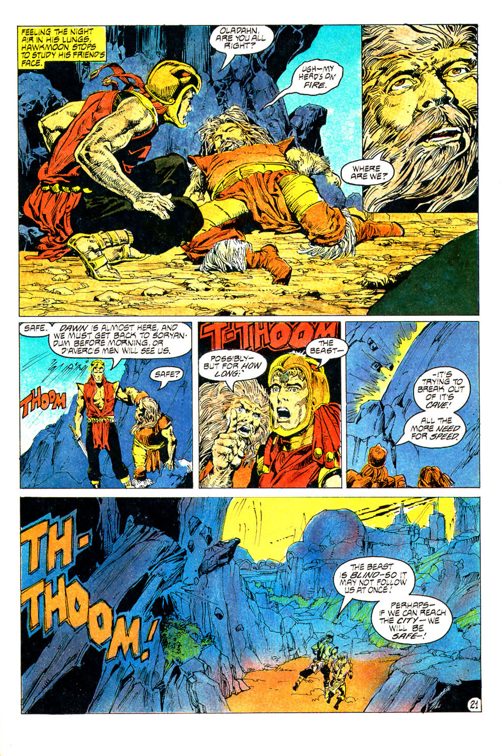 Read online Hawkmoon: The Mad God's Amulet comic -  Issue #1 - 24