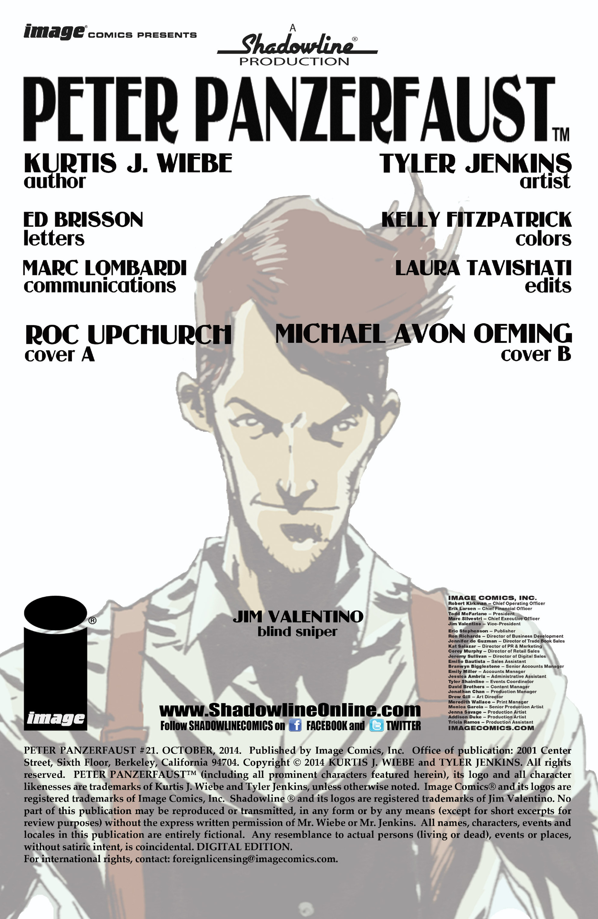 Read online Peter Panzerfaust comic -  Issue #21 - 2