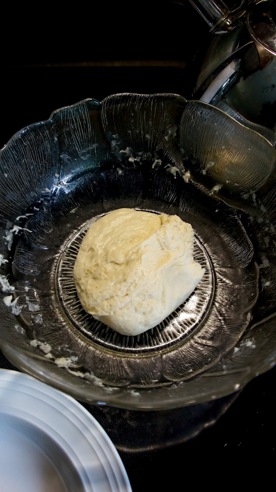 Olive oil dough puffs