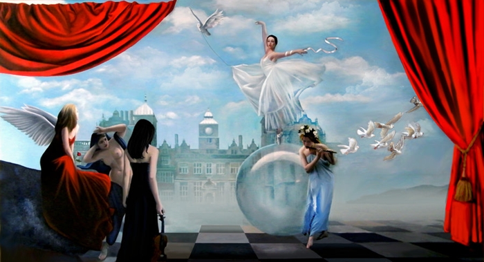 Red Dreams rita Seifert Dutch Surrealist painter Tutt'Art@ () Red Dreams rita Seifert Dutch Surrealist painter Tutt'Art@ ()