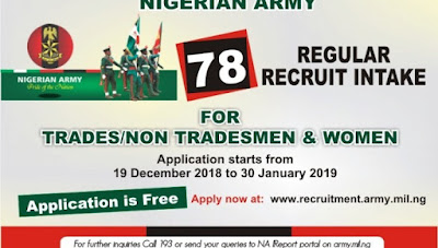Nigeria Army Recruit