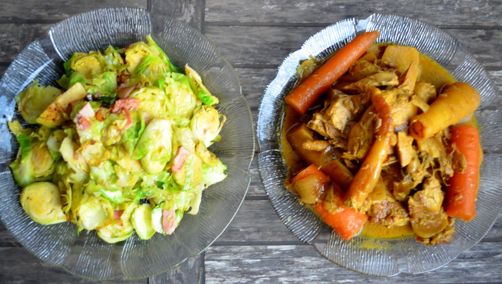 nutrition Slow cooked chicken, carrot and parsnip curry with buttered