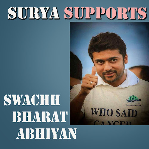 Suriya supports Modi