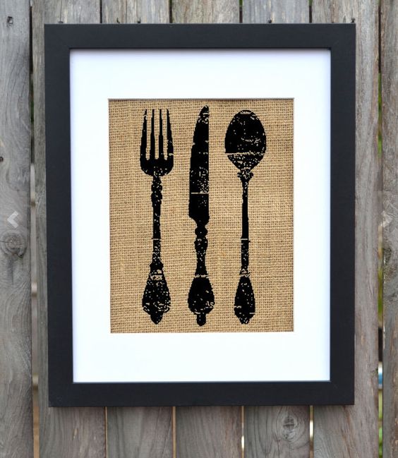 Kitchen Wall Art Ideas, rounded up at Serenity Now