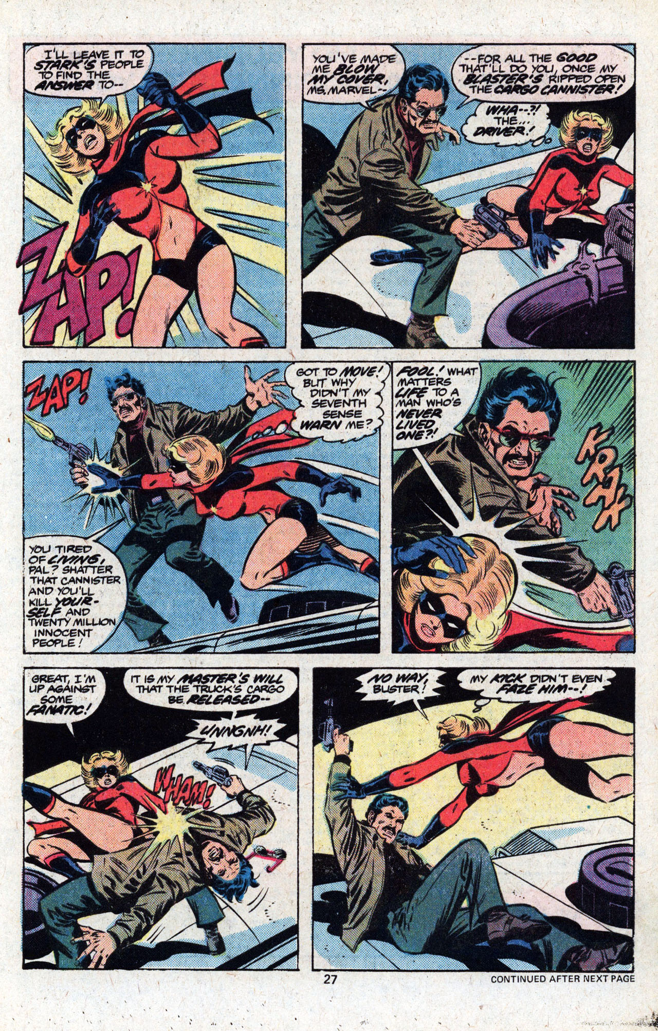 Read online Ms. Marvel (1977) comic -  Issue #5 - 29