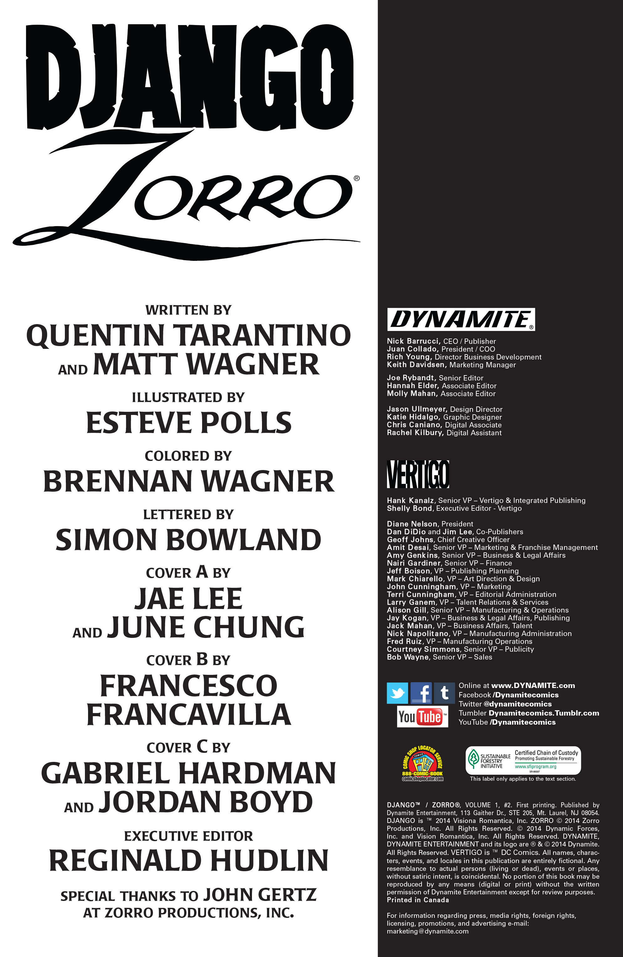 Read online Django/Zorro comic -  Issue #2 - 3