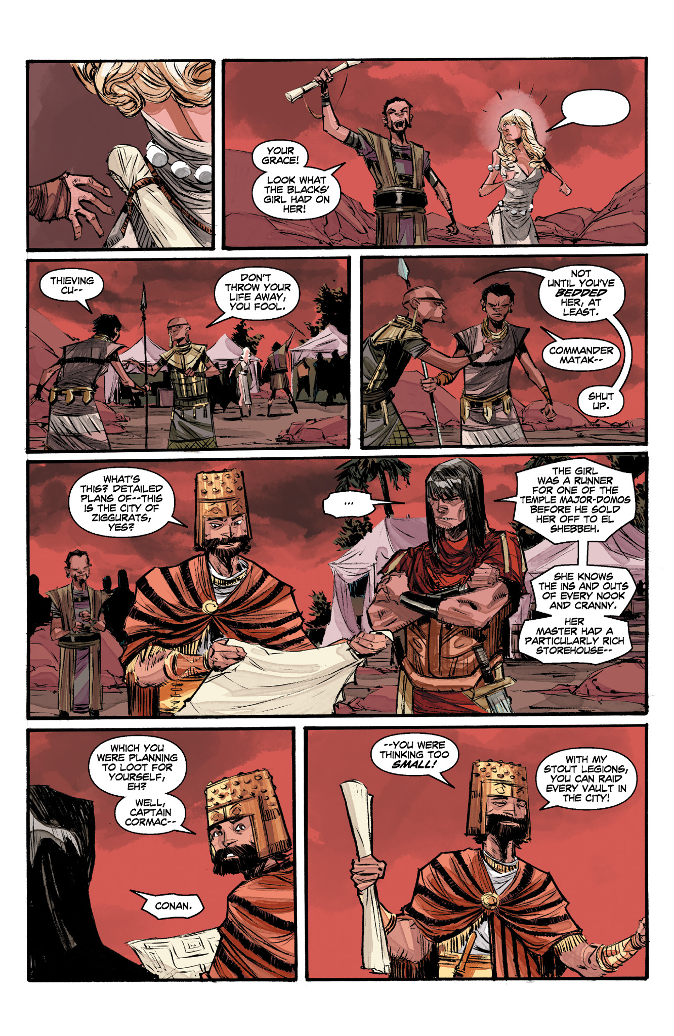 Read online Conan the Avenger comic -  Issue #7 - 22