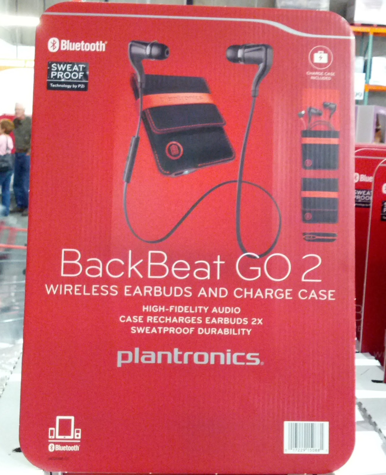 Plantronics BackBeat Go 2 Wireless Earbuds | Costco Weekender