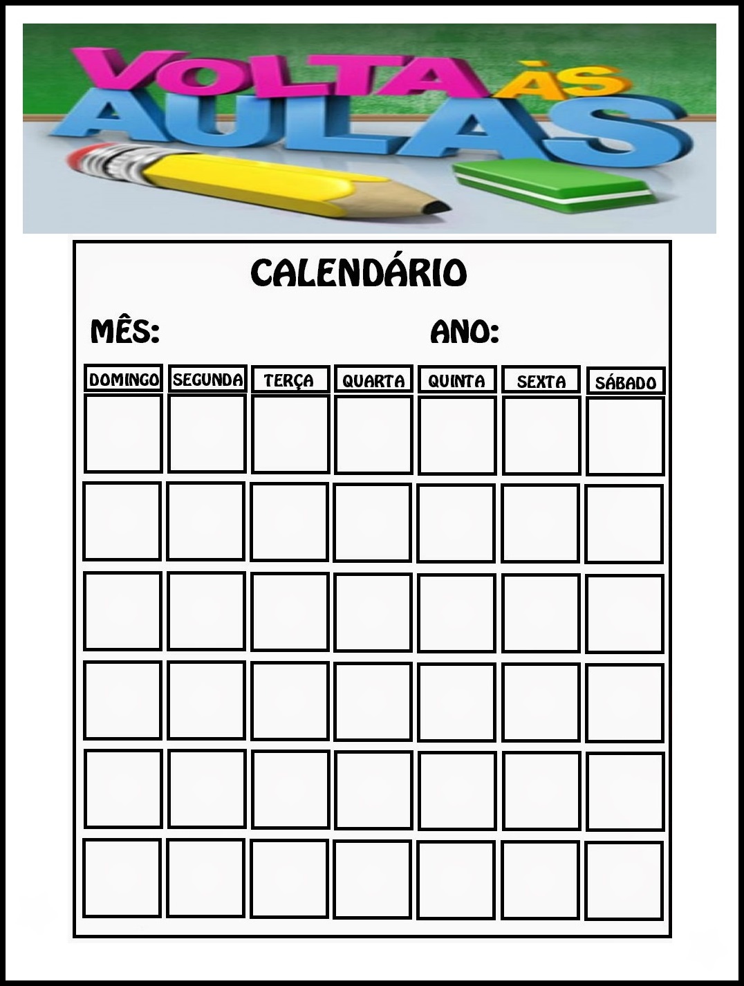 Calendario circular imprimible: siempre a mano