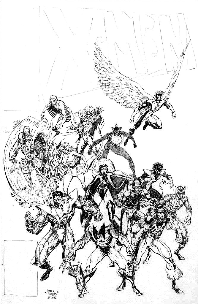 The Unpublished X-Men: Classic X-Men Week - Art Adams
