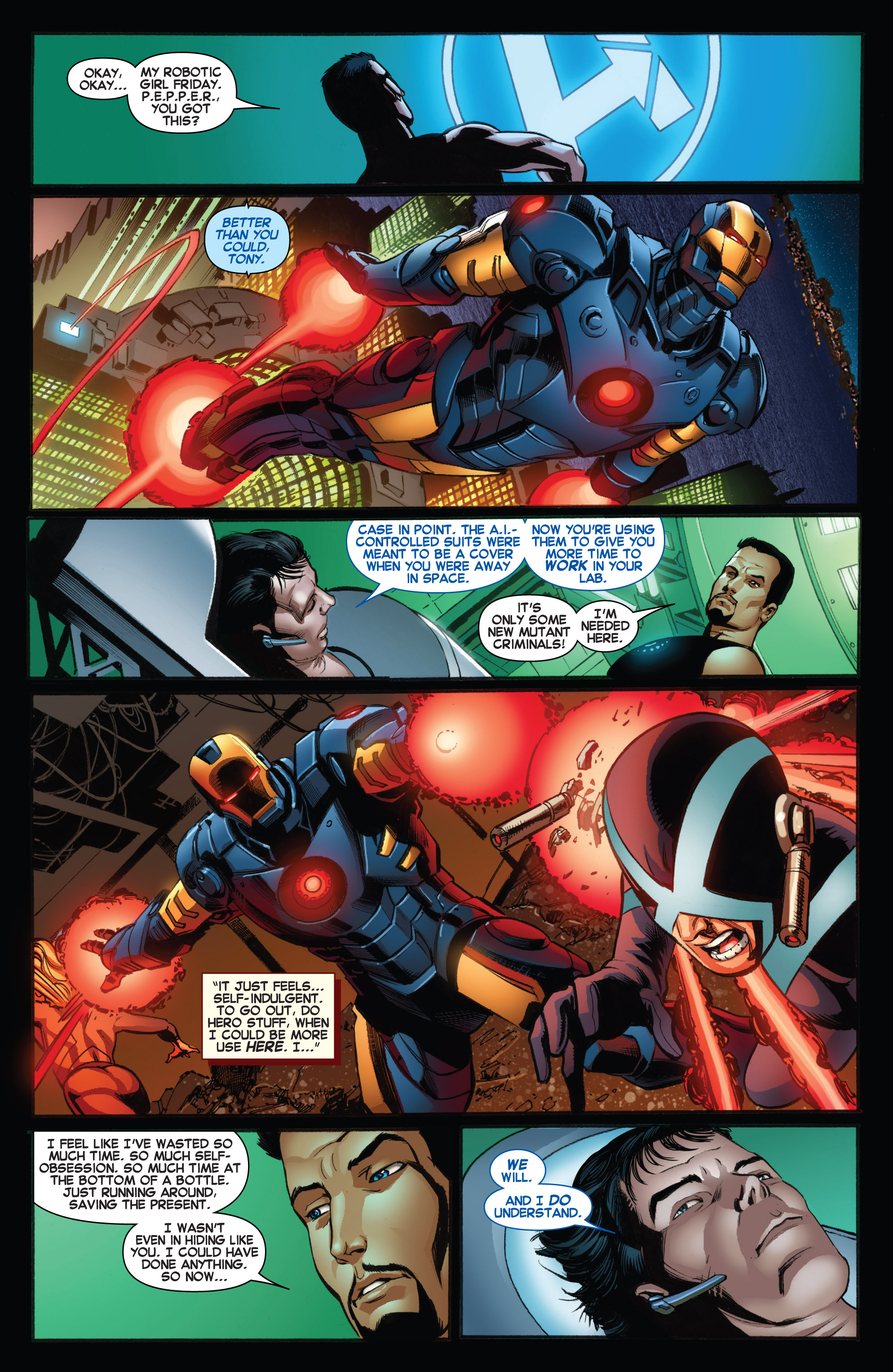 Read online Iron Man (2013) comic -  Issue #18 - 17