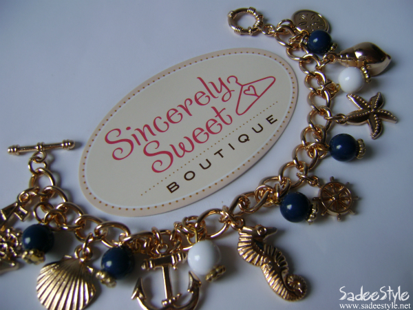 Life at Sea Nautical Charm Bracelet by Sincerely Sweet Boutique