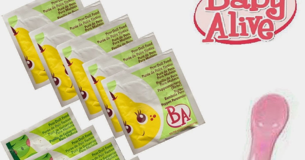 Fun With Baby Alive Food Packets Printables Fun With Baby Alive Food Packets Printables