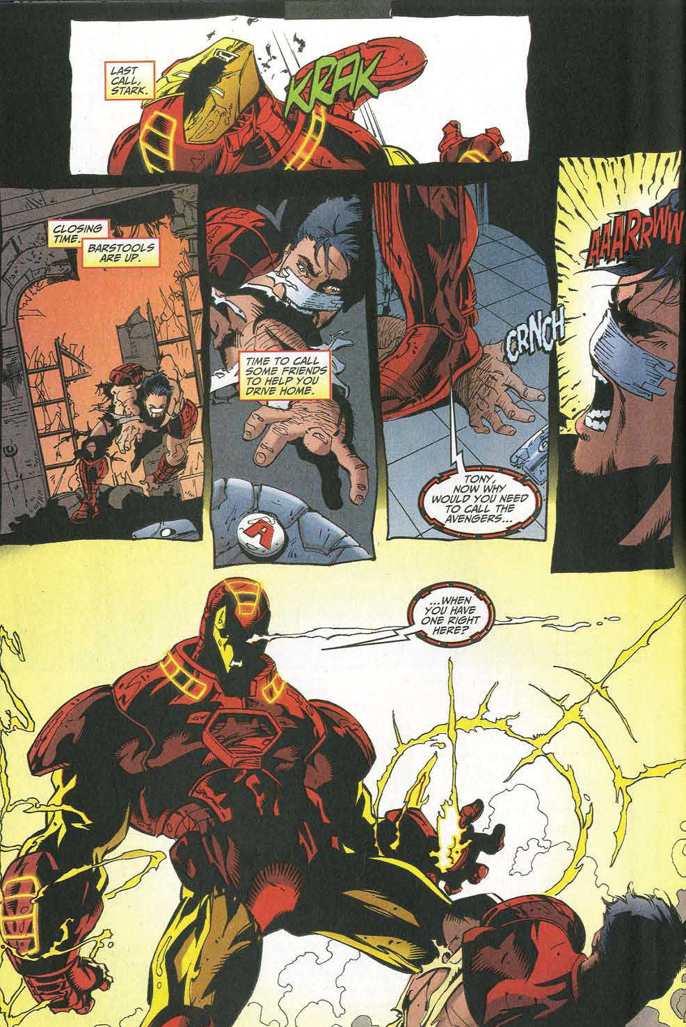 Read online Iron Man (1998) comic -  Issue #29 - 31