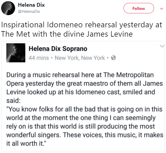 Earth and Space News Music Director Emeritus James Levine Conducts